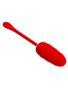 PRETTY LOVE - VIBRATING EGG WITH RED RECHARGEABLE MARINE TEXTURE 2