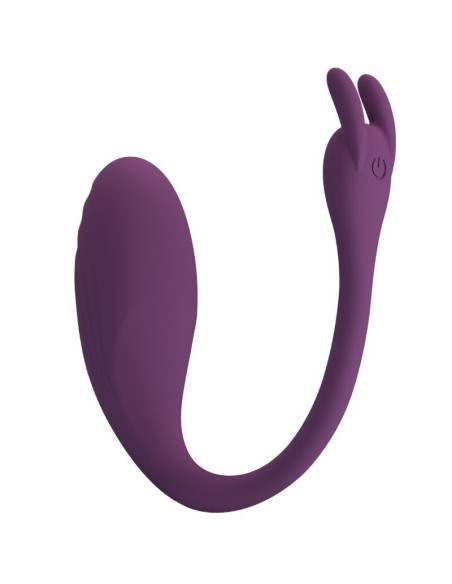 PRETTY LOVE - CATALINA VIBRATORIUS SU PROGRAMĖLE IR NUOTOLINIO VALDYMO VALDYMU, VIOLETINIS