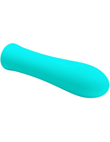 PRETTY LOVE - ALFREDA SUPER POWER VIBRATOR AQUA GREEN