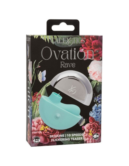 CALEXOTICS - OVATION RAVE STIMULATOR AQUA GREEN