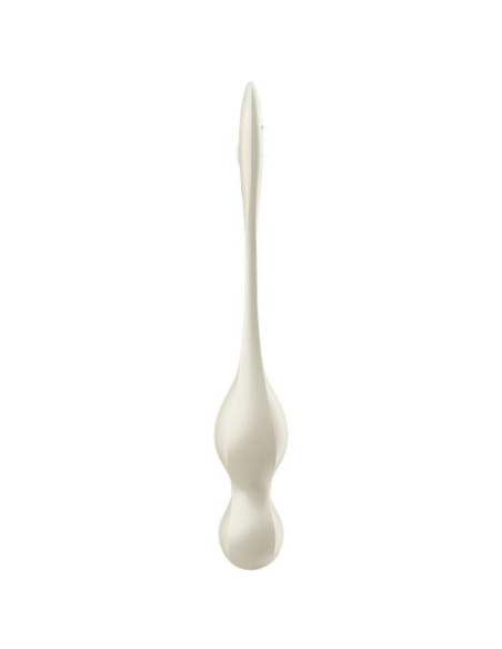 SATISFYER – „LOVE BIRDS“ VIBRUOJAMIEJI KEGELIO KAMUOLIAI, BALTI