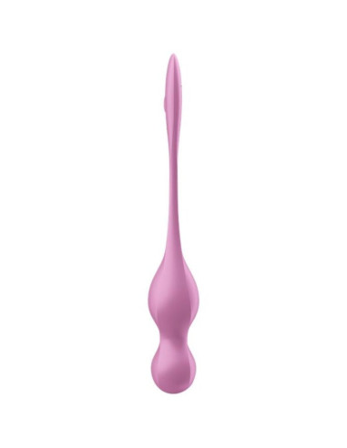 SATISFYER – „LOVE BIRDS“ VIBRUOJAMI KEGELIO KAMUOLIAI, ROŽINIAI