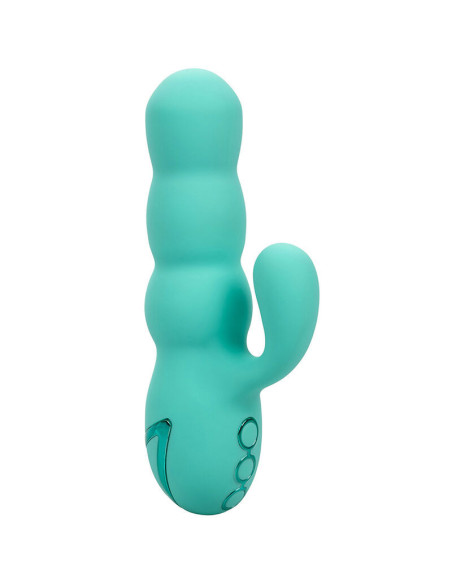CALEXOTICS – DEL MAR DIVA VIBRATOR RABBIR AQUA GREEN BY CALIFORNIA DREAMING