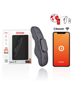 ONINDER - MANILA PANTY ĮKRAUNAMAS VIBRUOJAMAS 9 GREIČIŲ 9,6 CM X 2,6 CM - NEMOKAMA PROGRAMĖLĖ