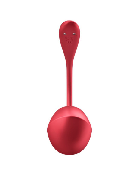 SATISFYER - SHINY PETAL G POINT REMOTE CONTROL STIMULATOR RED FREE APP