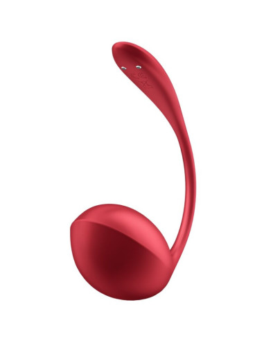 SATISFYER – „SHINY PETAL“ G TAŠKO STIMULIACIJOS NUOTOLINIO VALDYMO RAUDONA NEMOKAMA PROGRAMĖLĖ