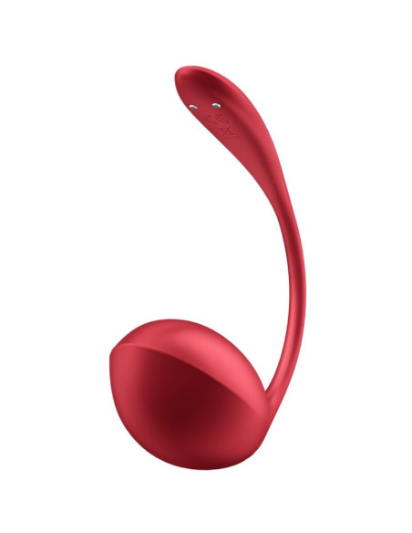 SATISFYER - SHINY PETAL G POINT REMOTE CONTROL STIMULATOR RED FREE APP
