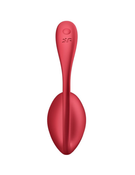 SATISFYER - SHINY PETAL G POINT REMOTE CONTROL STIMULATOR RED FREE APP