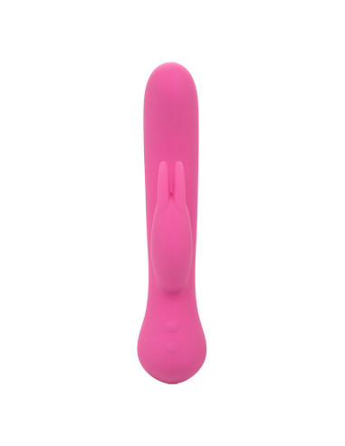 CALEXOTICS - PIRMO KARTO VIBRUOJAMAS TRIUŠIO FORMOS, ROŽINIS, ĮKRAUNAMASIS