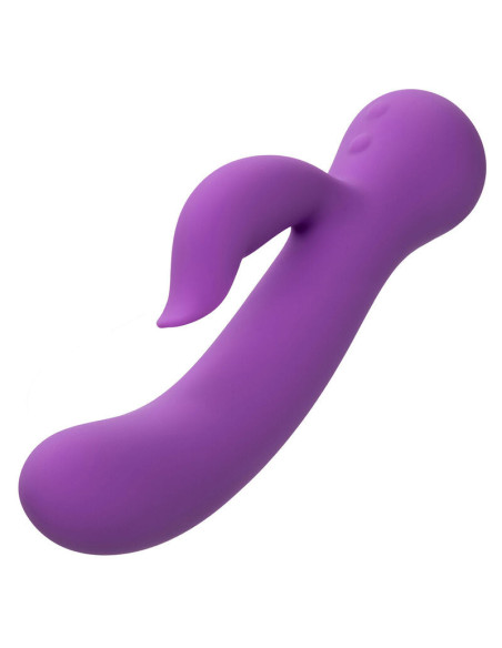 CALEXOTICS - PIRMO KARTO VIBRATORIUS PLEASER, ĮKRAUNAMAS, VIOLETINIS