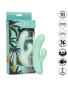 CALEXOTICS - PACIFICA FIJI VIBRATOR and ESTIMULATOR G SPOT 10 VIBRATIONS AQUA 2