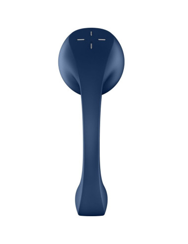 SATISFYER – „PRO WAVE 4 G-SPOT IR ORO PULSŲ STIMULIATORIUS, NEMOKAMA PROGRAMĖLĖ, TAMSI MĖLYNA