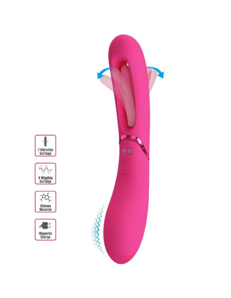 ROMANCE - LEXIE G-SPOT VIBRATORIUS 7 VIBRACIJOS ROŽINIS