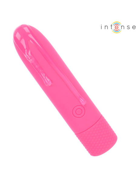 INTENSE - SYMONE USB RECHARGEABLE VIBRATING BULLET 8 VIBRATIONS PINK 10 X 2.2 CM