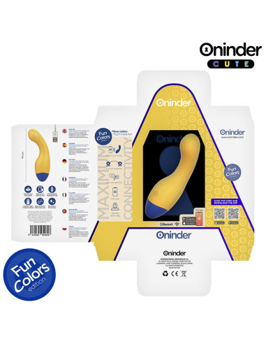ONINDER CUTE - LOVE BUDDY MASTER G-SPOT VIBRATOR - FREE WORLDWIDE APP
