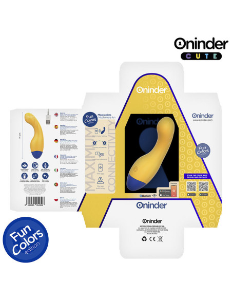 ONINDER CUTE - LOVE BUDDY MASTER G-SPOT VIBRATOR - FREE WORLDWIDE APP