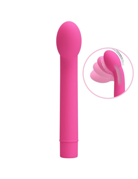 PRETTY LOVE - LOGAN G-SPOT VIBRATORIUS 10 VIBRAVIMŲ ROŽINIS