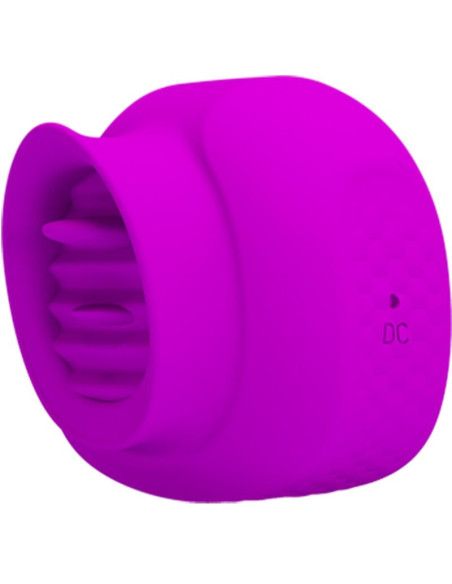PRETTY LOVE – ESTELLE LIEŽUVIO KLITORIAUS STIMULIATORIUS, 12 VIBRACIJOS, VIOLETINIS