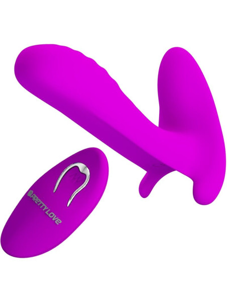 PRETTY LOVE - MASSAGER and VIBRATOR 12 VIBRATIONS REMOTE CONTROL PURPLE