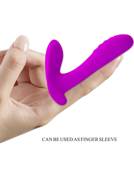 PRETTY LOVE - MASSAGER and VIBRATOR 12 VIBRATIONS REMOTE CONTROL PURPLE
