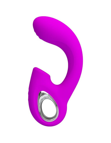 PRETTY LOVE - SIBEL SIBEL G-SPOT VIBRATOR CLITORIS STIMULATOR 10 VIBRATIONS PURPLE