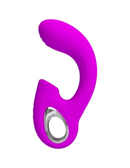 PRETTY LOVE - SIBEL SIBEL G-SPOT VIBRATOR CLITORIS STIMULATOR 10 VIBRATIONS PURPLE