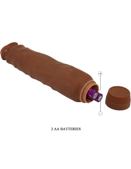 BAILE - JACK REALIST VIBRATORIUS 26 CM MULATTAS