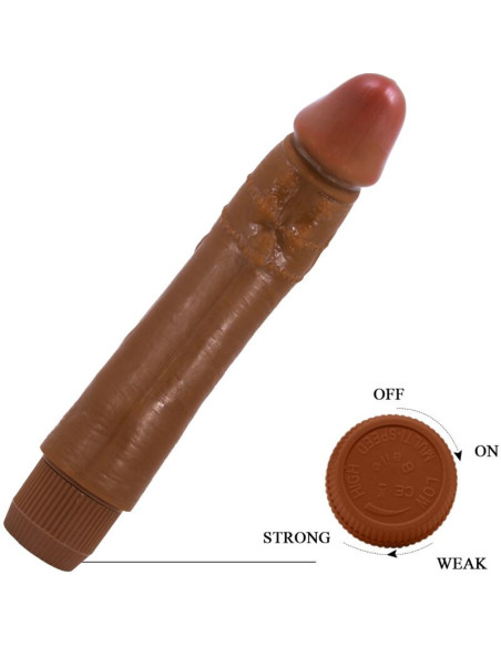 BAILE - DYBBUK REALISTIC VIBRATOR 24 CM MULATTO