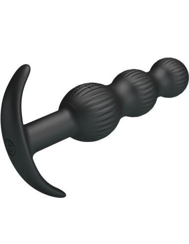 PRETTY LOVE - SIDNEY ANAL VIBRATOR 10 VIBRATIONS BLACK