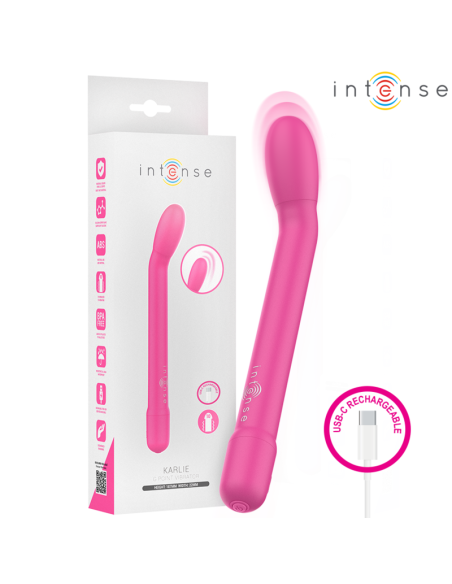 INTENSE - KARLIE RECHARGEABLE G-SPOT STIMULATOR PINK