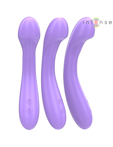 INTENSE - BECKY VIBRATOR 19 CM HEATABLE 7 VIBRATIONS PURPLE