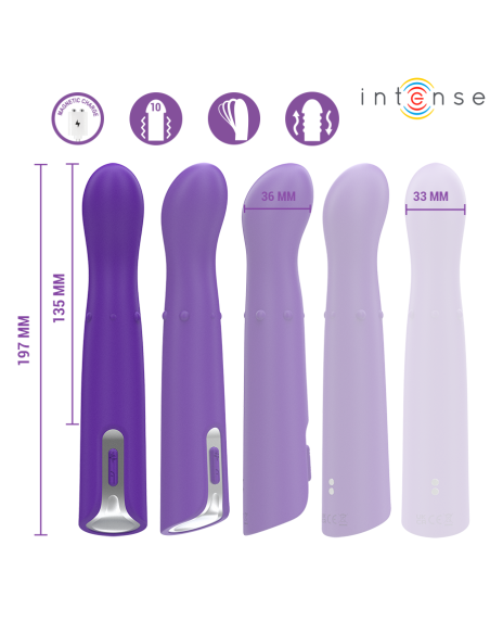 INTENSE - HELENA BEADS UP and DOWN WIGGLE VIBRATOR 13,5 CM