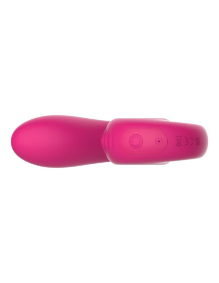 SNAIL VIBE  - GIZI LITE DUALG-SPOTAS ir CLITORAL PINK VIBRATOR