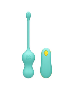 ROMP - CELLO MULTIFUNCTION VIBRATING EGG TURQUOISE REMOTE CONTROL 2