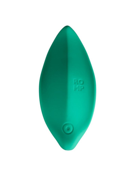 ROMP - WAVE VIBRATOR CLITORAL STIMULATOR ERGONOMIC SHAPE AQUA GREEN