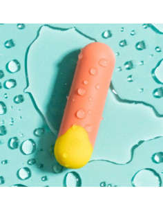 ROMP - RIOT MULTIFUNCTION VIBRATING BULLET ORANGE YELLOW 2