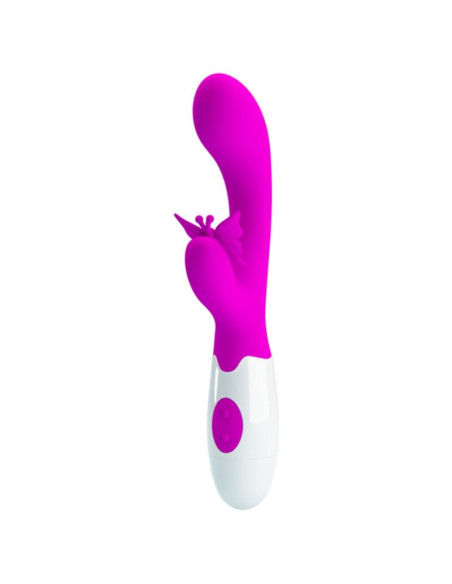 PRETTY LOVE - BUTTERFLY KISS 30 FUNCTION RABBIT VIBRATOR PURPLE