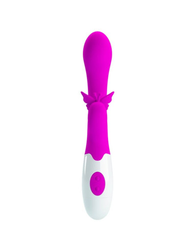 PRETTY LOVE - BUTTERFLY KISS 30 FUNCTION RABBIT VIBRATOR PURPLE