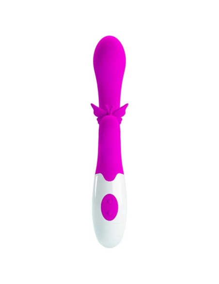 PRETTY LOVE - BUTTERFLY KISS 30 FUNCTION RABBIT VIBRATOR PURPLE