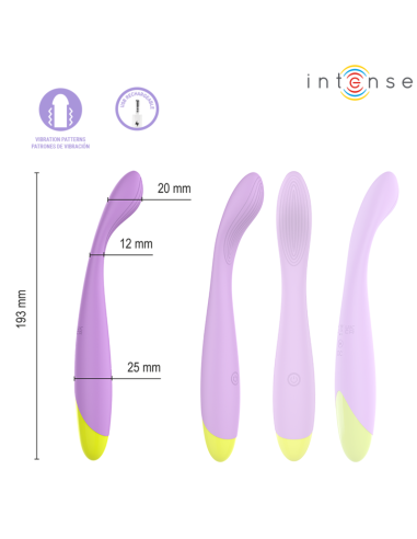 INTENSE - LUCCA FLEXIBLE USB RECHARGEABLE G-POINT STIMULATOR