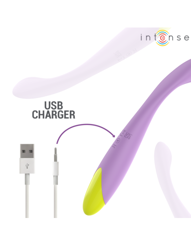 INTENSE - LUCCA FLEXIBLE USB RECHARGEABLE G-POINT STIMULATOR