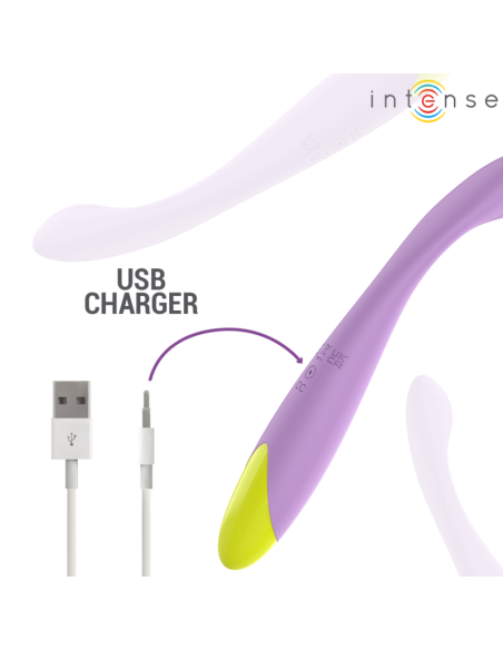 INTENSE - LUCCA FLEXIBLE USB RECHARGEABLE G-POINT STIMULATOR