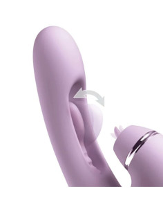 FANTASY FOR HER - G-TOUCH PULSE PRO PURPLE G-SPOT and CLITORAL RABBIT VIBRATOR 2