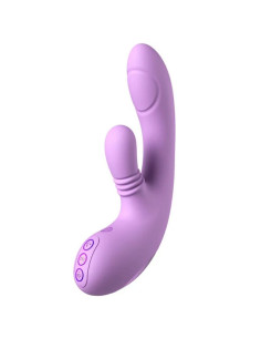 FANTASY FOR HER - INTIMOTION FLUTTER PRO PURPLE G-SPOT and CLITORAL RABBIT VIBRATOR