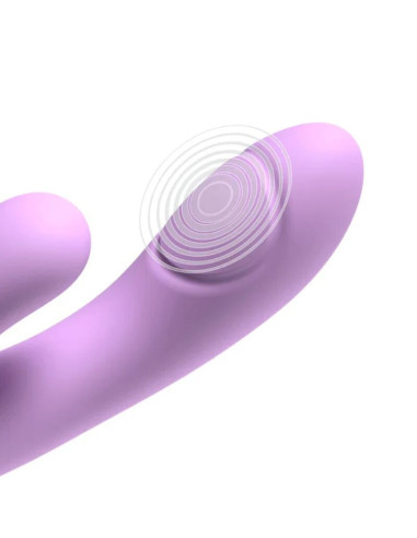 FANTASY FOR HER - INTIMOTION FLUTTER PRO PURPLE G-SPOT and CLITORAL RABBIT VIBRATOR