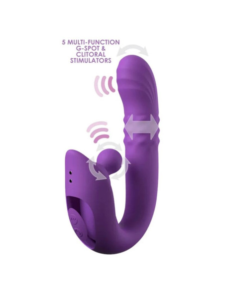 FANTASY FOR HER - HARMONI PRO PURPLE G-SPOT and CLITORAL RABBIT VIBRATOR