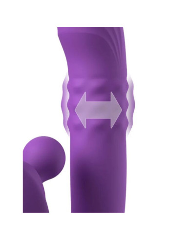 FANTASY FOR HER - HARMONI PRO PURPLE G-SPOT and CLITORAL RABBIT VIBRATOR