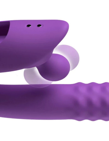 FANTASY FOR HER - HARMONI PRO PURPLE G-SPOT and CLITORAL RABBIT VIBRATOR