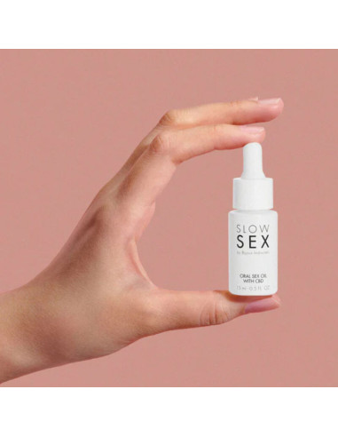 BIJOUX - LĖTO LYTIES ORALINIO SEKSO ALIEJUS SU CBD 15 ML