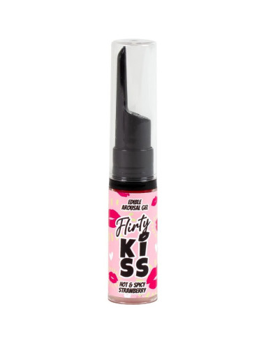 SECRETPLAY - FLIRTY KISS GELIAI SU ORALINIO SEKSO EFEKTU BRAŠKIŲ IR MĖTŲ 2 x 8 GR